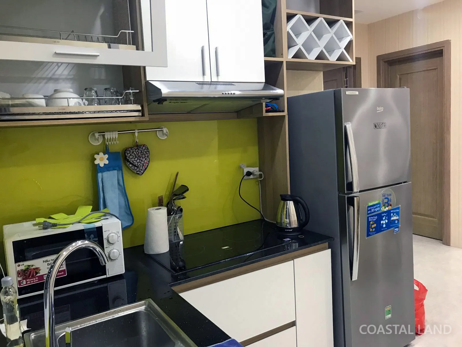 Cho thuê CH đầy đủ nội thất, 60m2, 16 triệu VND, tại Số phòng: 3614, Mường Thanh Đà Nẵng 2