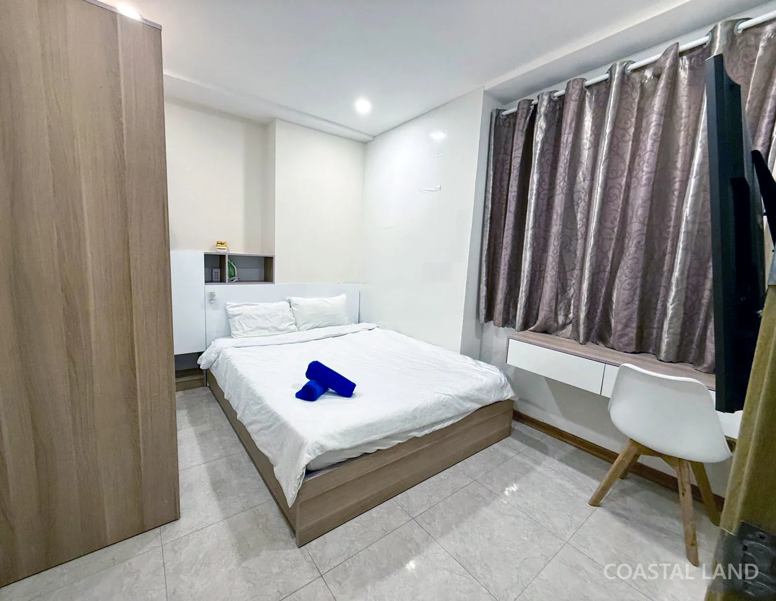 Cho thuê CH đầy đủ nội thất, 60m2, 16 triệu VND, tại Số phòng: 3614, Mường Thanh Đà Nẵng 3