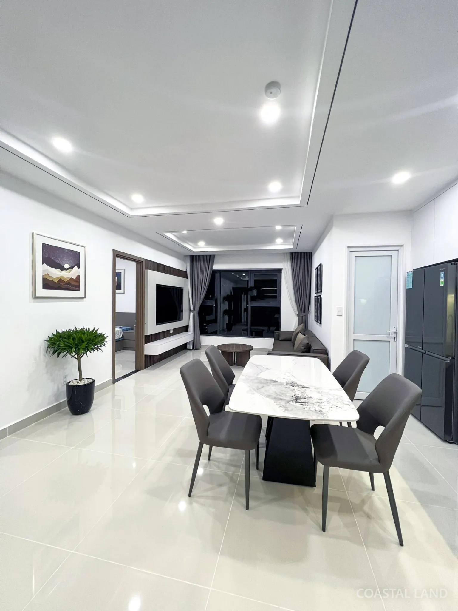 Cho thuê căn hộ biển Mường Thanh Viễn Triều Nha Trang, 2 phòng ngủ, 60m2 2