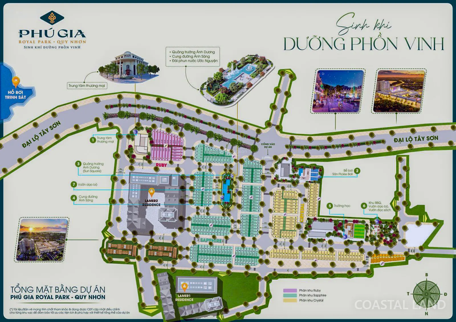 Mở bán nhà phố liền kề - Phú Gia Royal Park Trung Tâm Quy Nhơn - Gia Lai 3