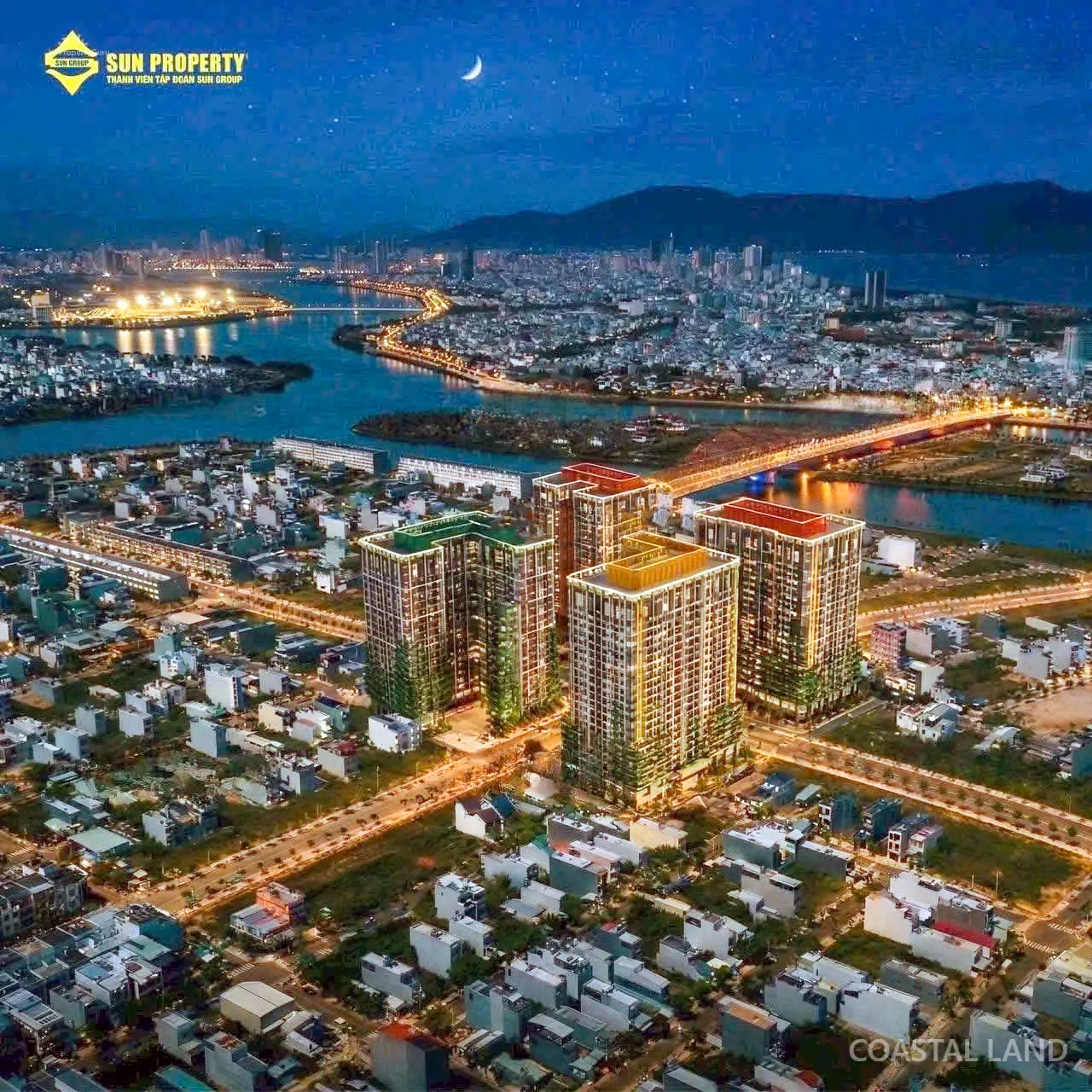 Bán căn hộ 2 phòng ngủ FourS Tower, đường Minh Mạng, phường Ngũ Hành Sơn 2