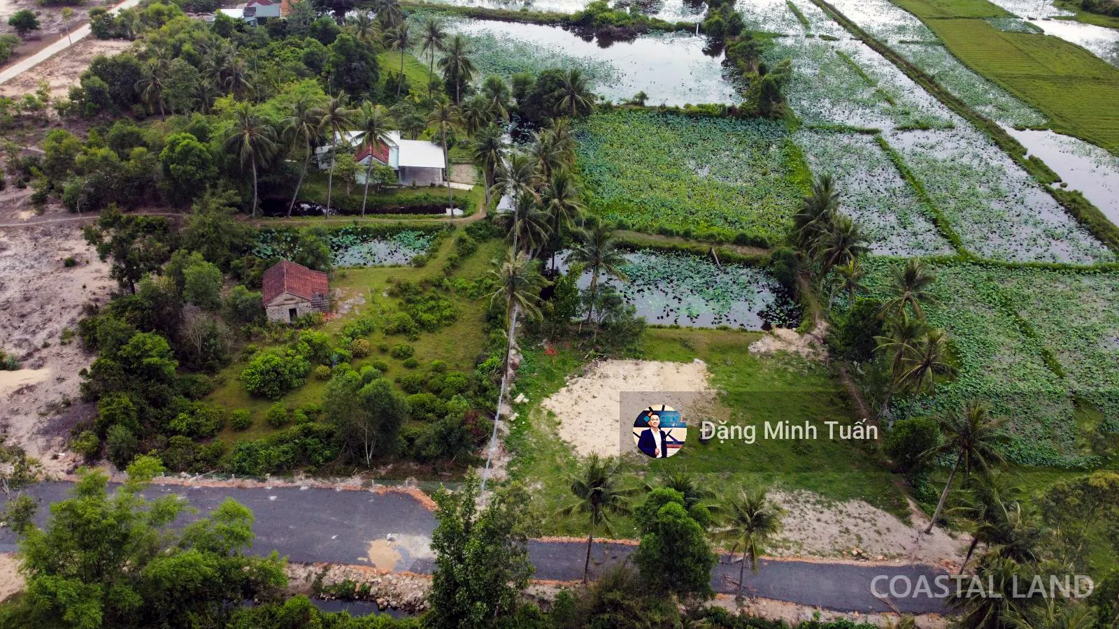 Bán đất đường Chân Mây, xã Chân Mây - Lăng Cô, Huế, 2. 222m2 mặt tiền 60m 5