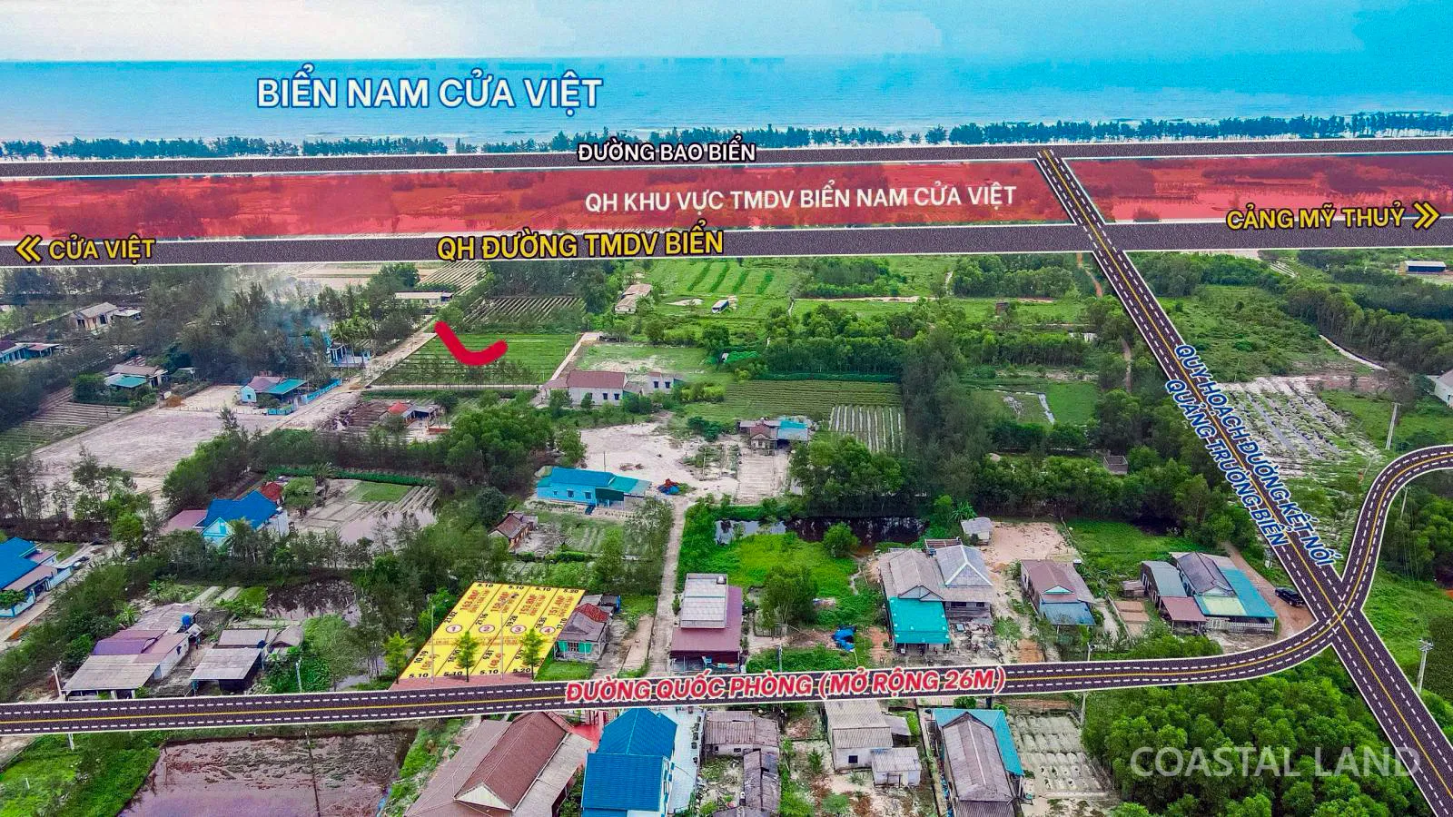 Bán đất mặt tiền Tỉnh lộ 64, xã Nam Cửa Việt, Quảng Trị, 215m2 2