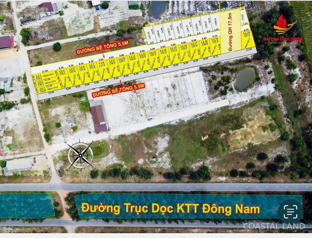 Bán đất mặt tiền Tỉnh lộ 64, xã Nam Cửa Việt, Quảng Trị, 215m2 4