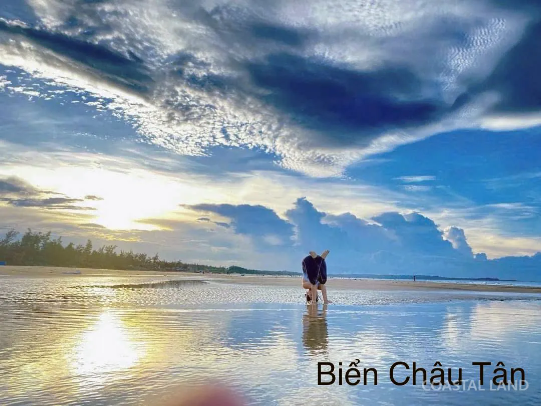 Bán đất ven biển Châu Tân, xã Đông Sơn, Quảng Ngãi, 500m2 mặt tiền 25m 3