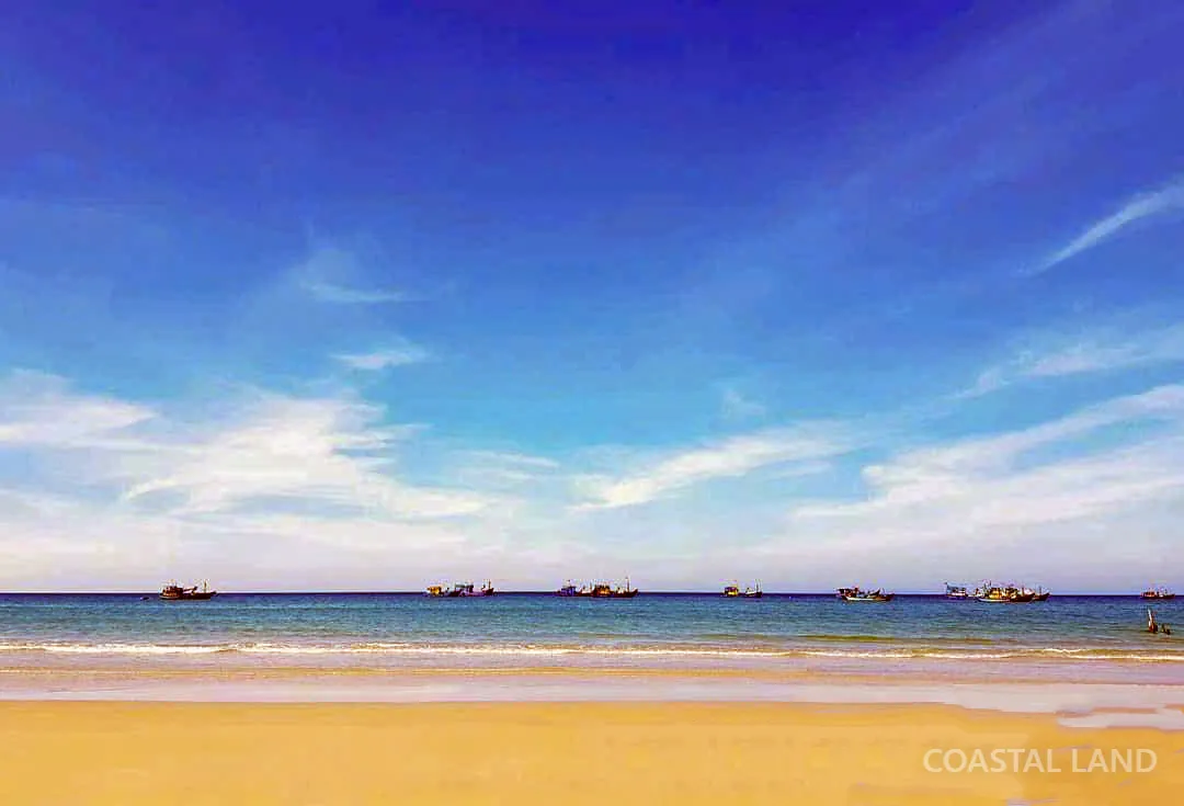 Bán đất ven biển Châu Tân, xã Đông Sơn, Quảng Ngãi, 500m2 mặt tiền 25m 6