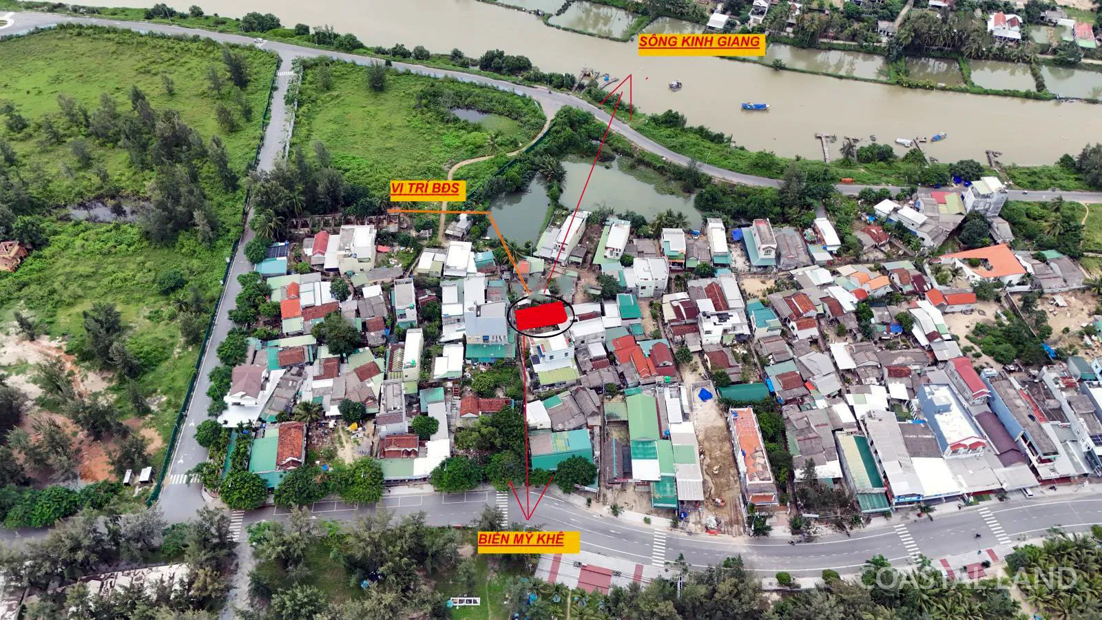 Bán đất xã Tịnh Khê, Quảng Ngãi, 127m2 mặt tiền 7,8m gần biển Mỹ Khê 2