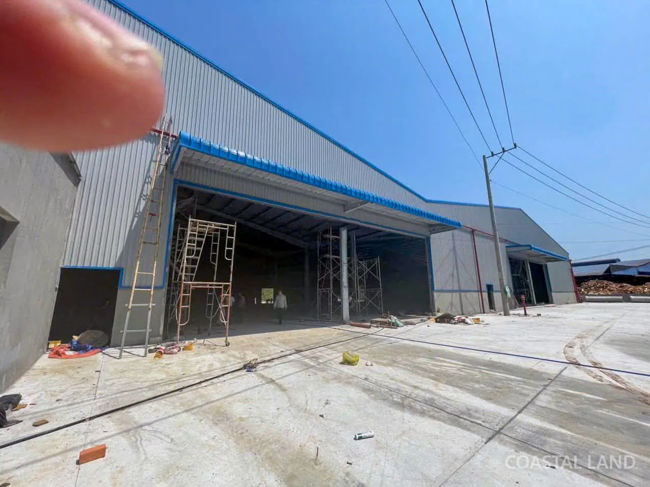 Kho Nhơn Hội 3000m2 có PCCC tự động chỉ 25k/m2 2
