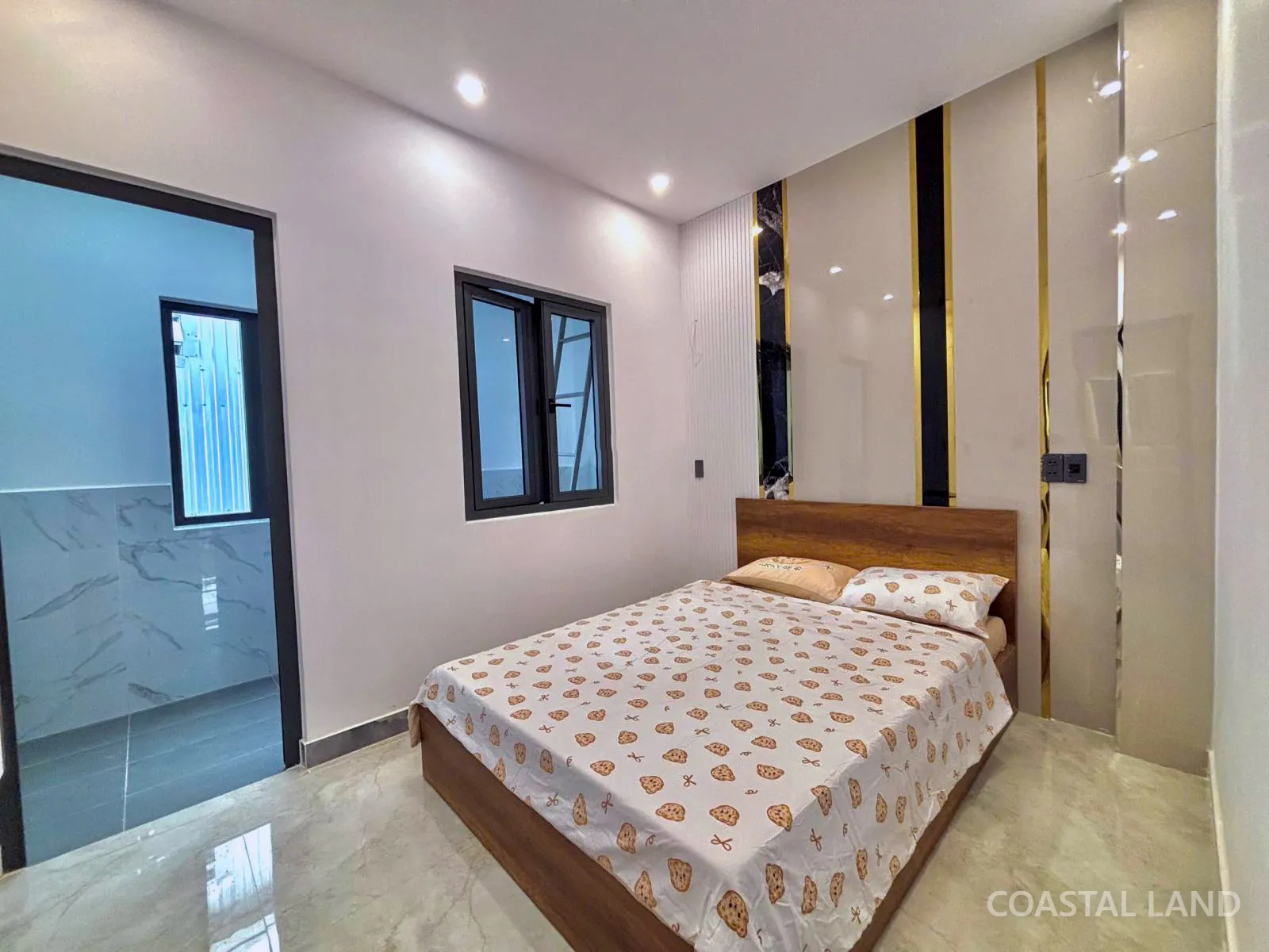 Cần bán nhà mới xây hiện đại đường Vũ Miên - đối lưng Phạm Hùng và Quốc Lộ 1A chỉ vào ở 3