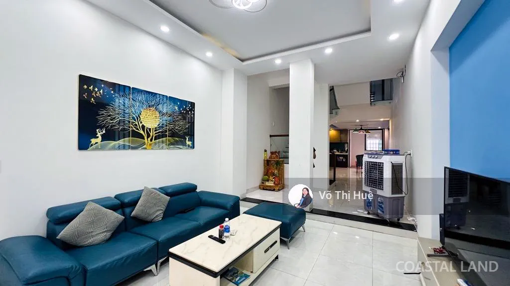 Cho thuê nhà nguyên căn MT Phan Bôi ngay Dương Đình Nghệ - 4 tầng 2
