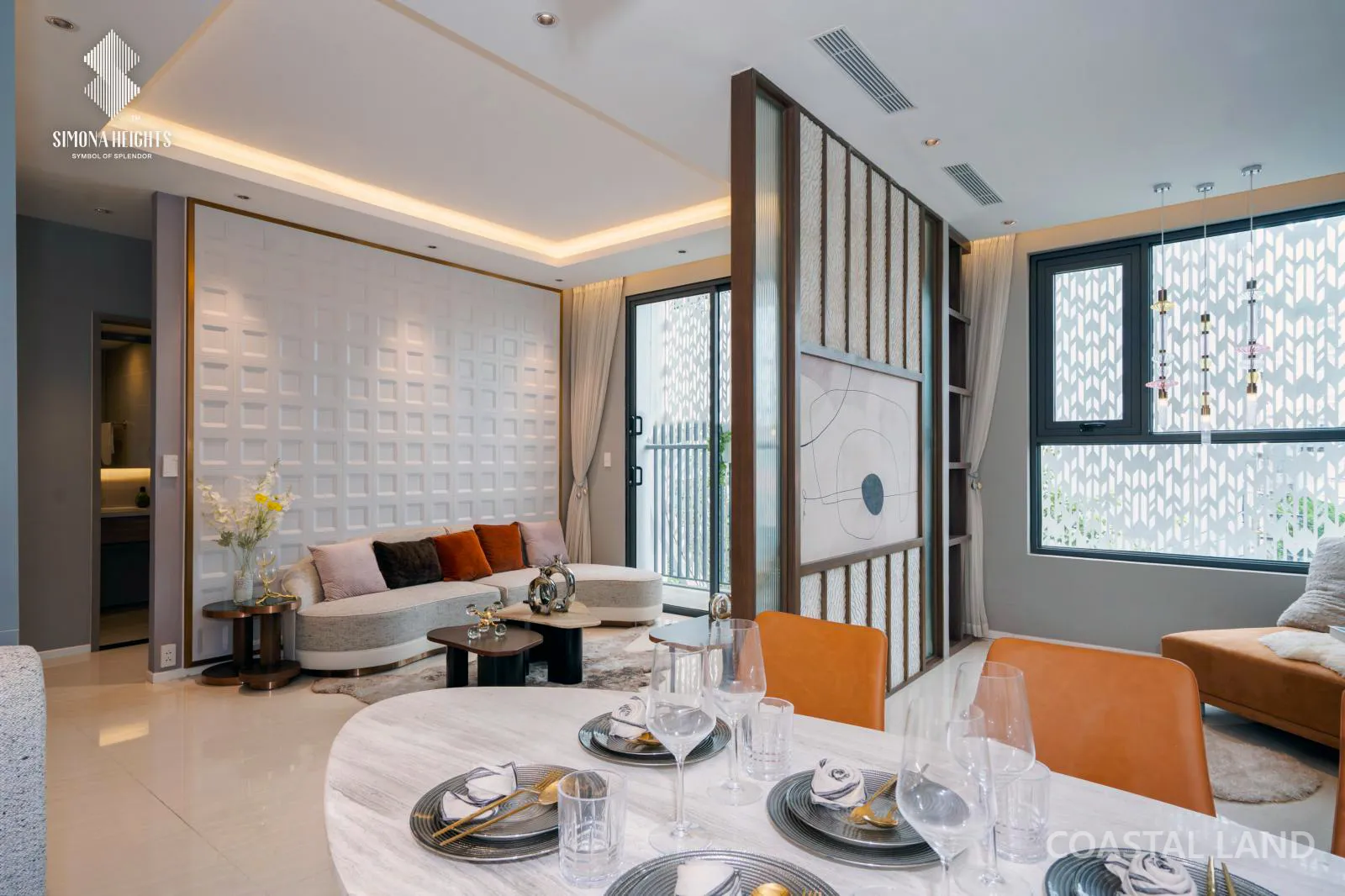 Mua nhà Tặng ô tô 200-300 triệu - Tặng full nội thất 4* 2PN 2,79 tỷ Simona Heights 5