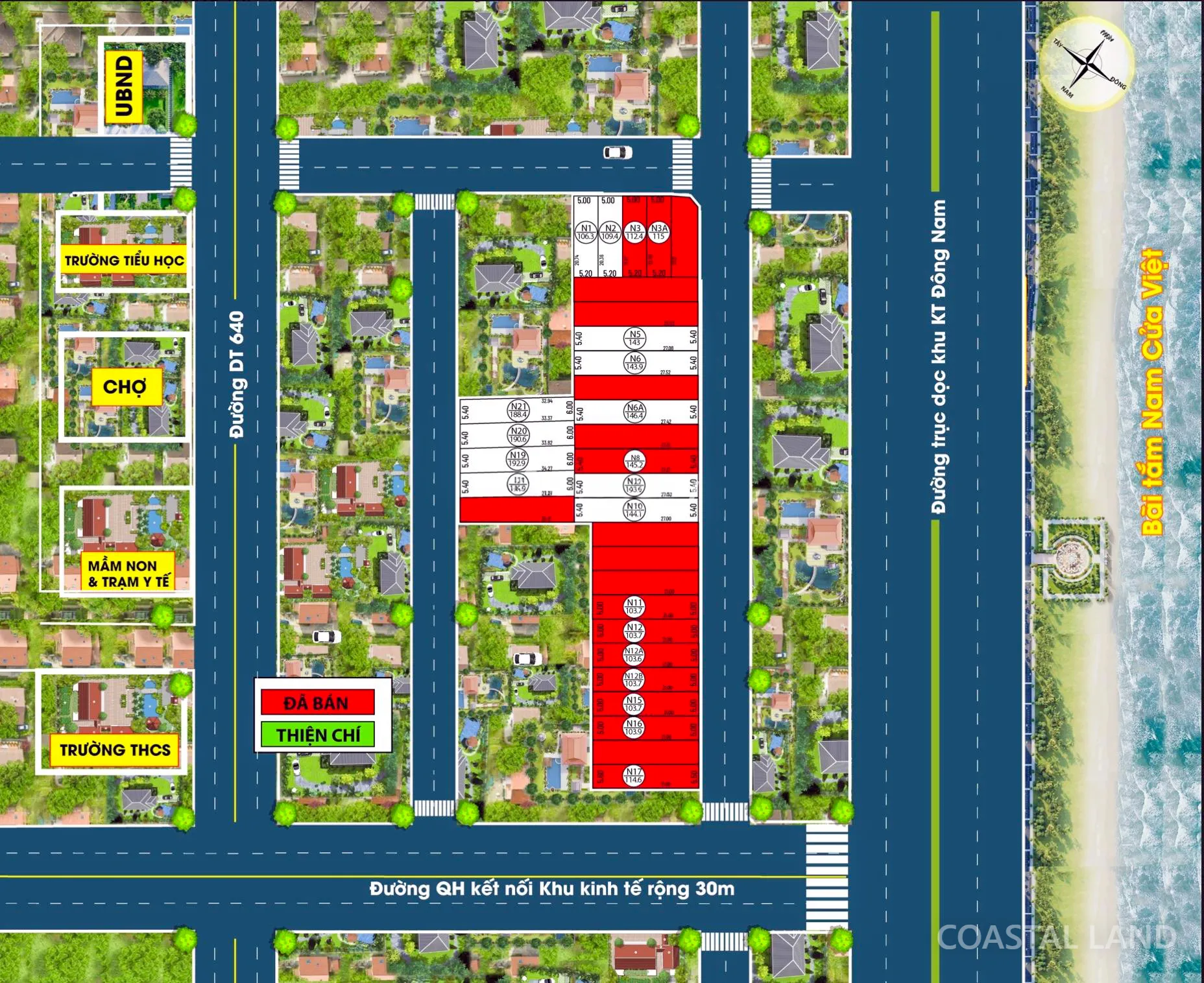 Bán đất nền ven biển cách biển 100m, Xã Nam Cửa Việt, Quảng Trị 5