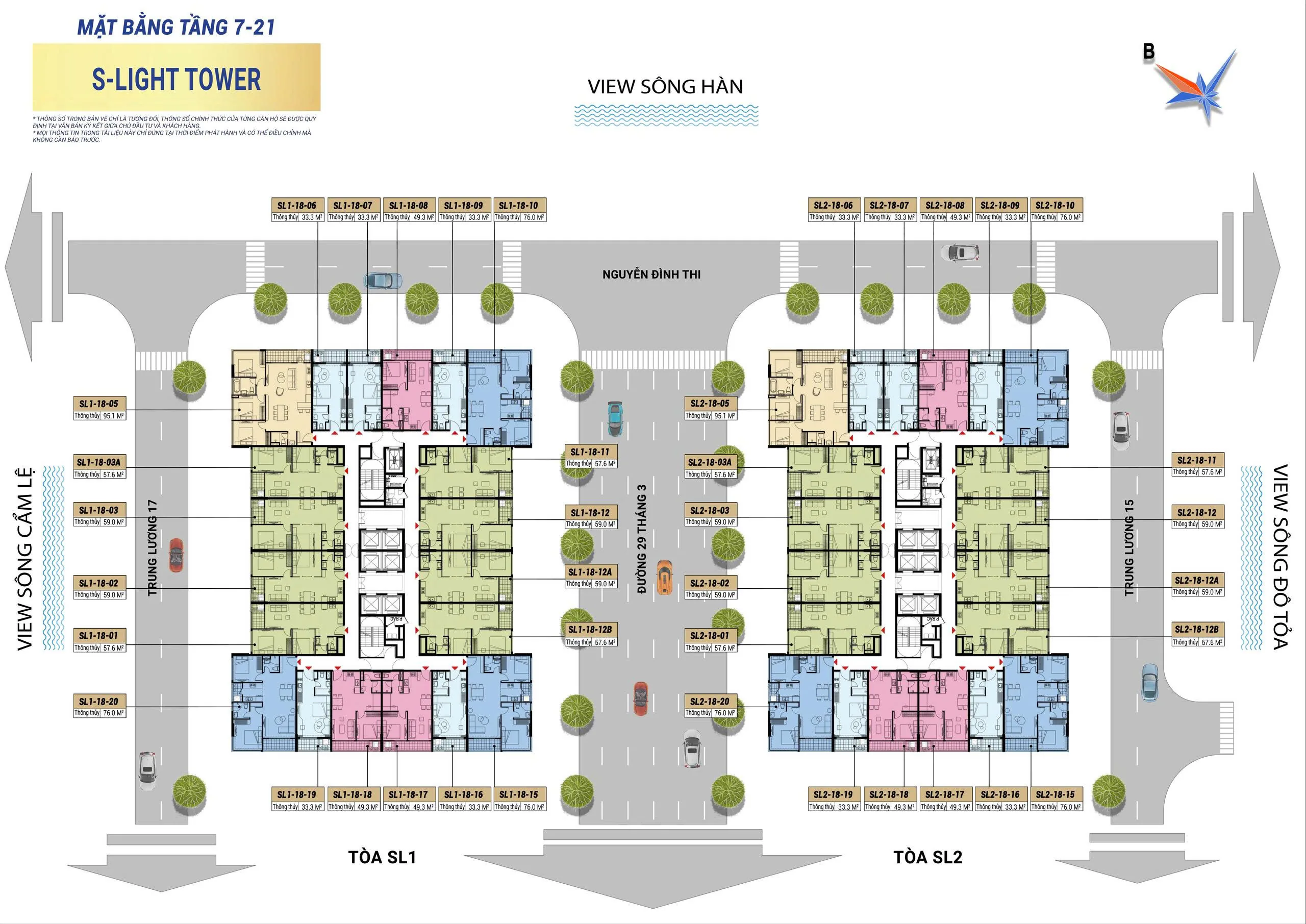 Mặt bằng tầng 7 -21