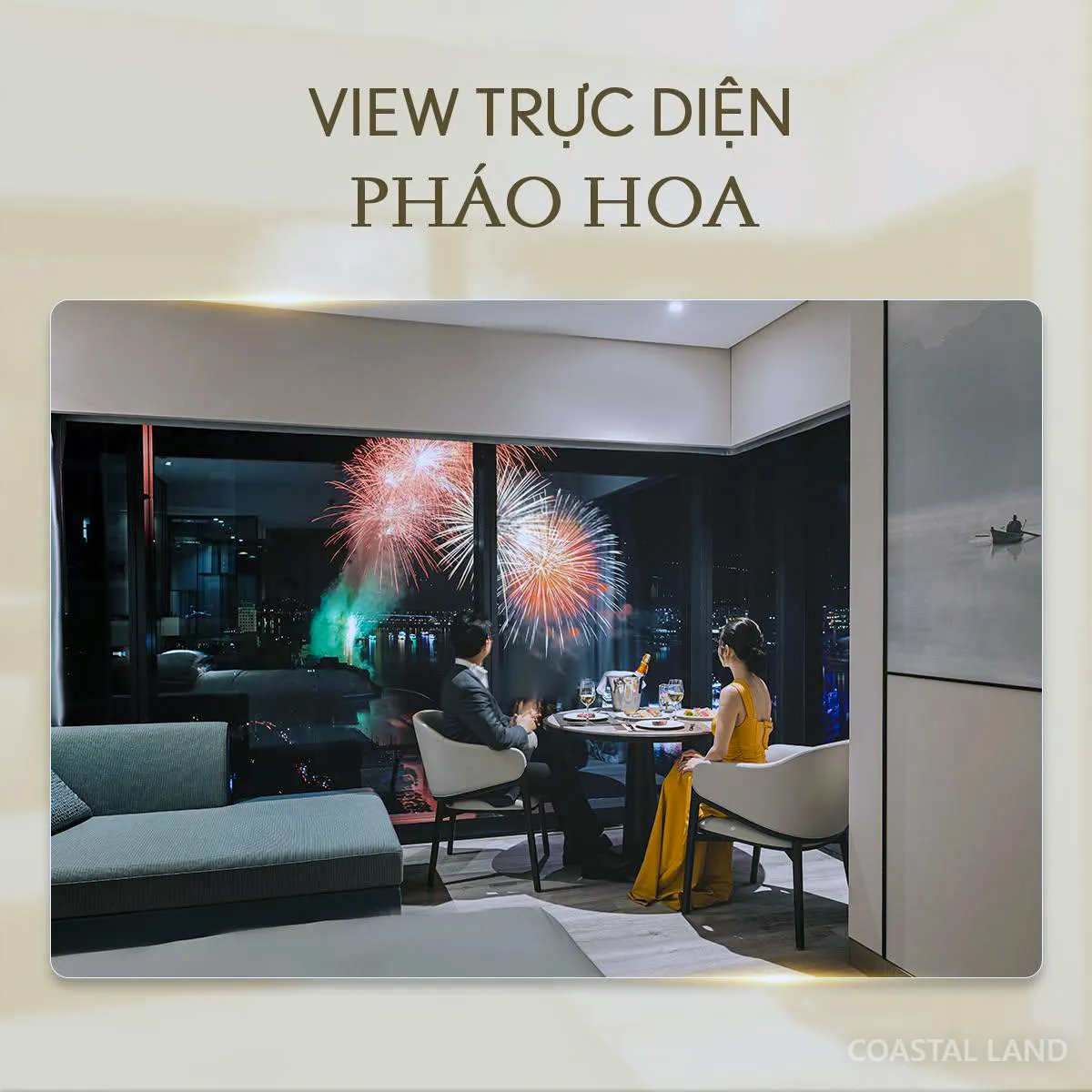 M Landmark - Bán căn 2PN góc 88.8m view pháo hoa, Cầu Rồng, trực diện sông Hàn 20 tỷ all in 5