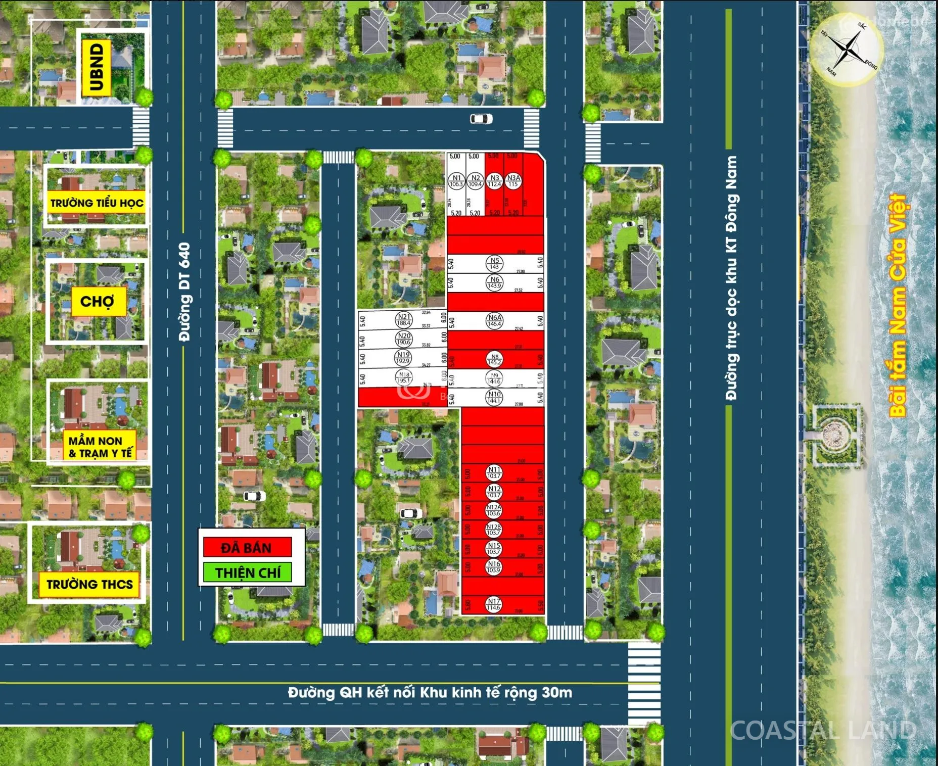 Bán đất nền ven biển cách biển 100m, Xã Nam Cửa Việt, Quảng Trị 6