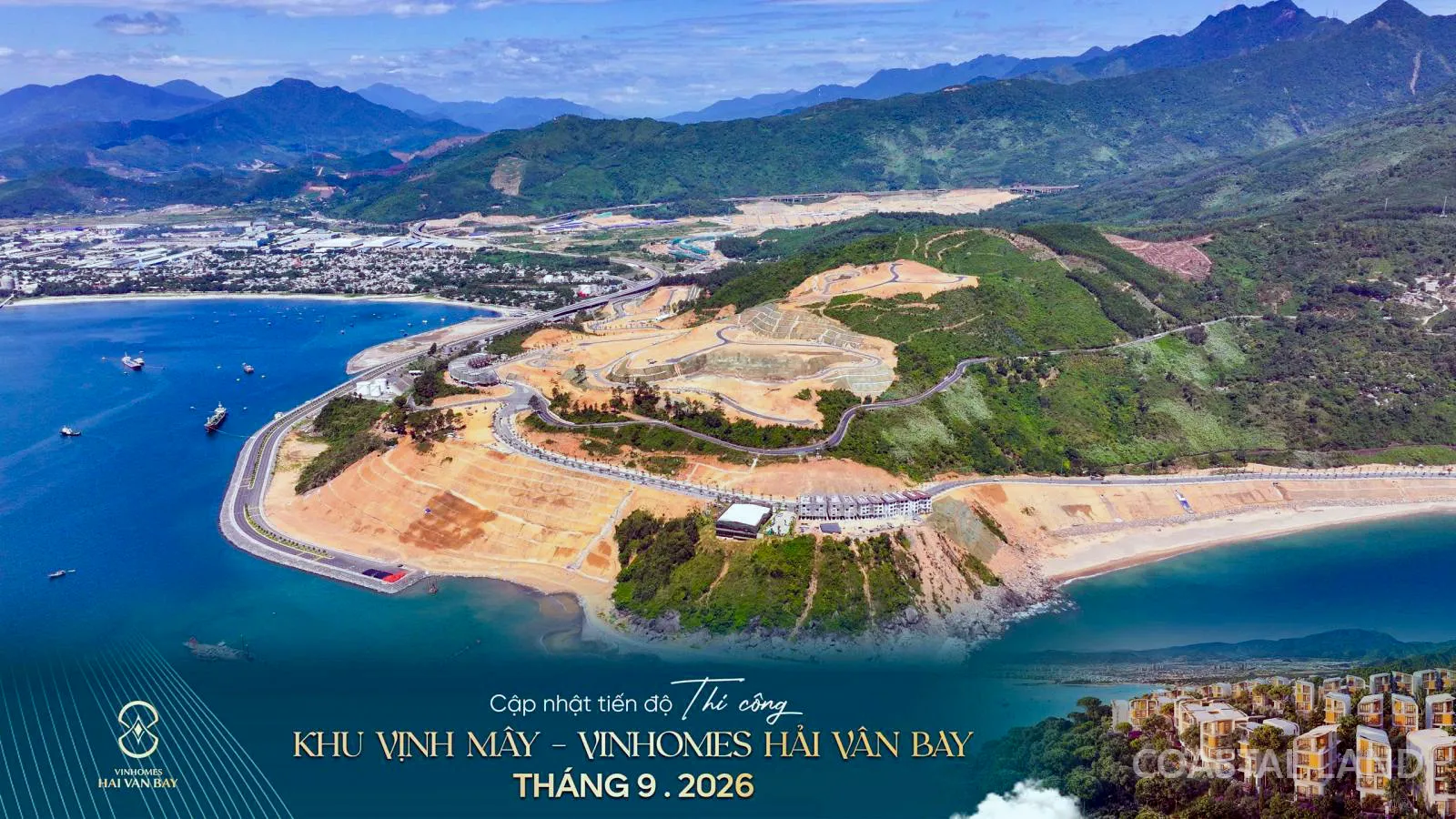 Dinh thự Vịnh Mây Vinhomes Hải Vân Bay | View biển Panorama, sở hữu lâu dài | CK Voucher 39% 2