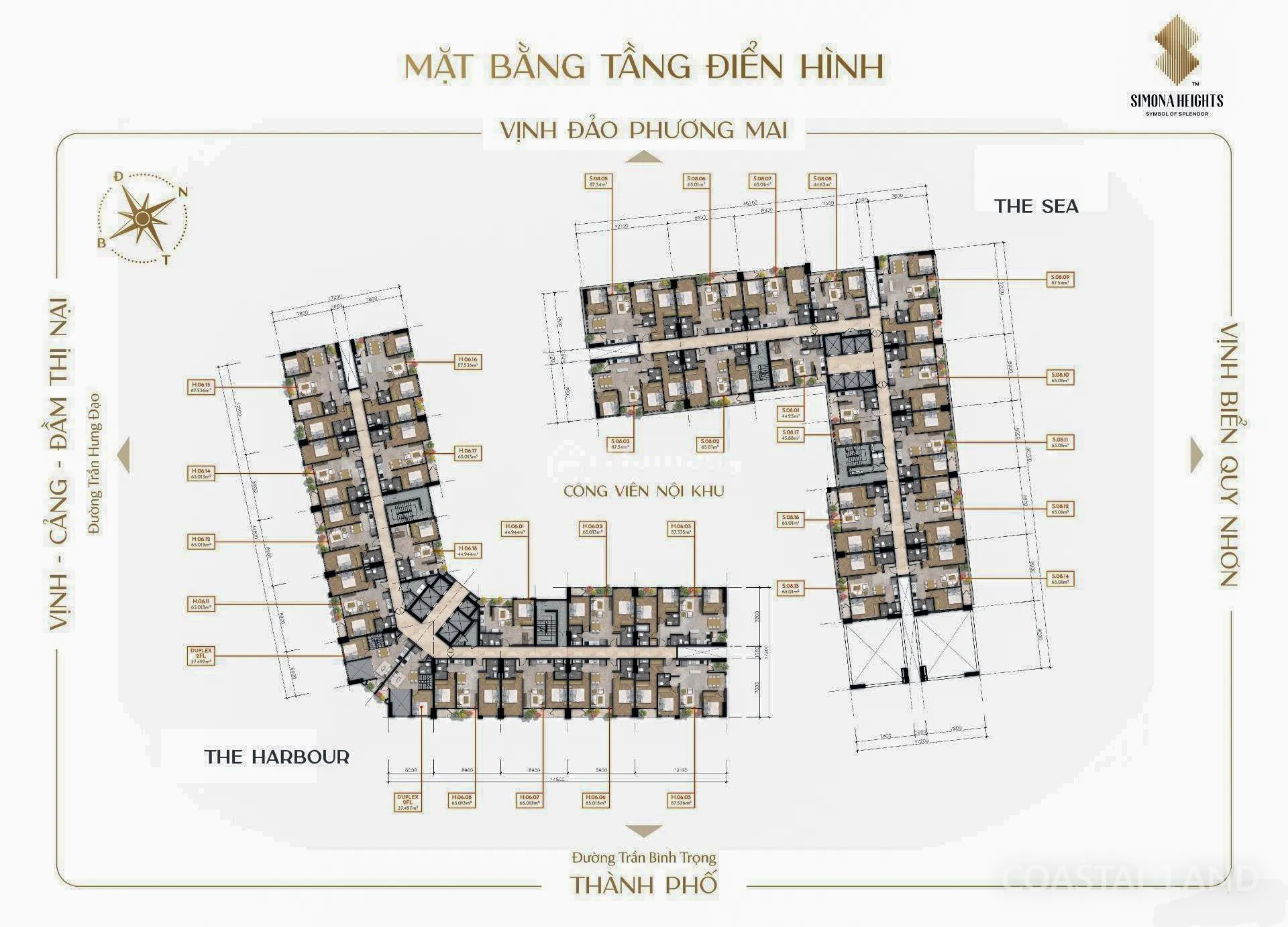 Bán căn hộ 3PN Triple Key 87,5m2 dự án Simona Heights, Quy Nhơn 3