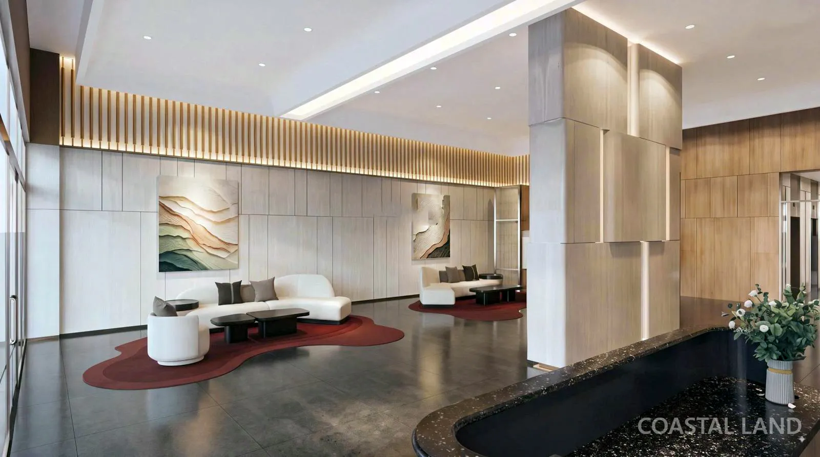 Studio The Camellia Sơn Trà 30m2 tầng 5, mã CH-0522 giá 2,246 tỷ đã gồm VAT & KPBT view nội khu 2
