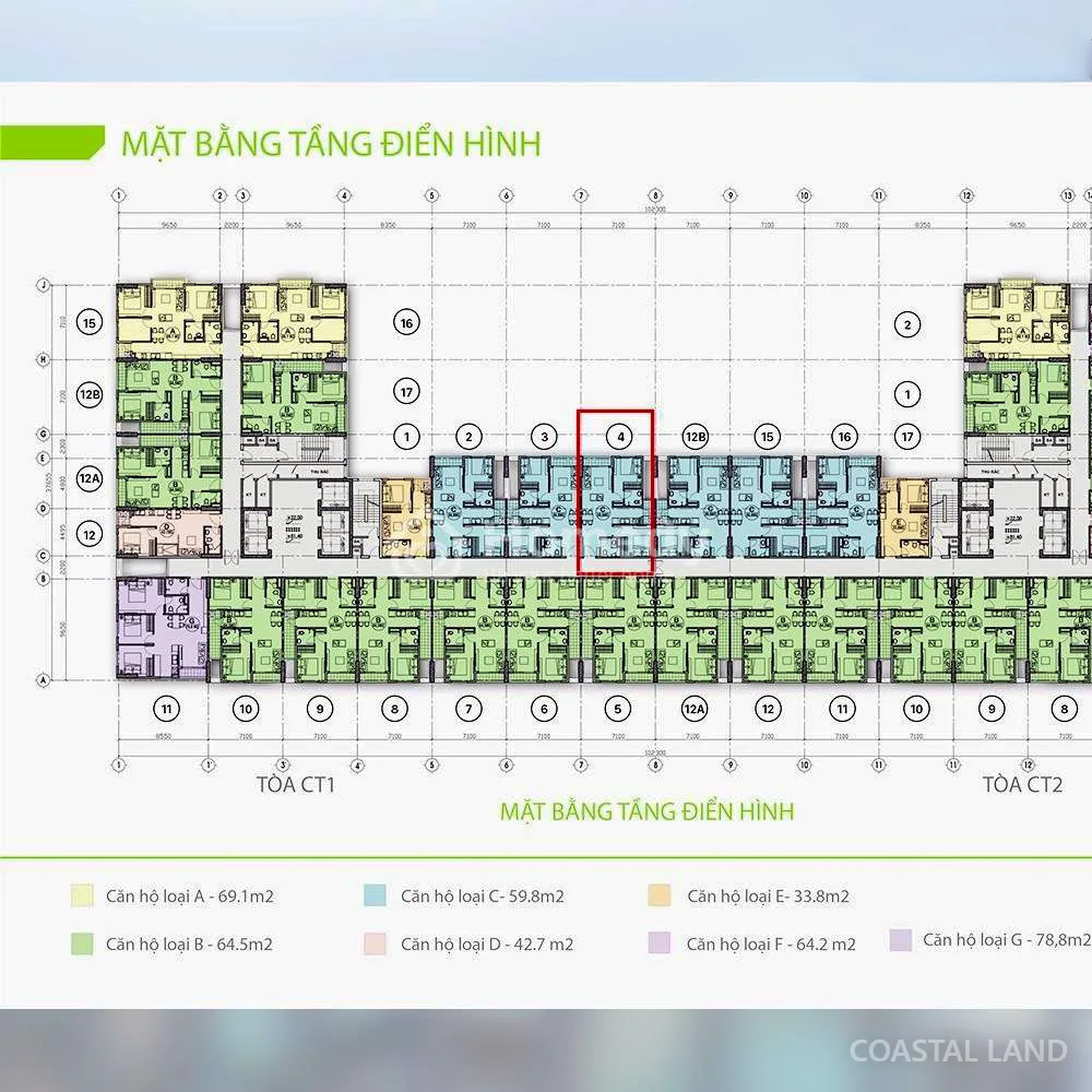Bán căn hộ 2PN 60m2 Ecolife Quy Nhơn, Quy Nhơn Đông, Gia Lai 9