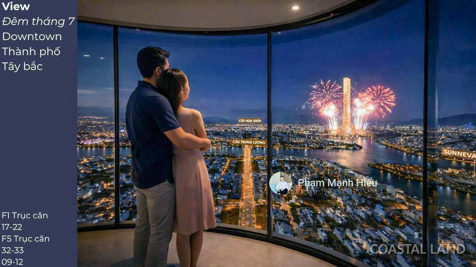 Căn ngoại giao tòa F1 FourS Tower sân vườn siêu đẹp tầng cao view biển, view pháo hoa CK 5% ER 2
