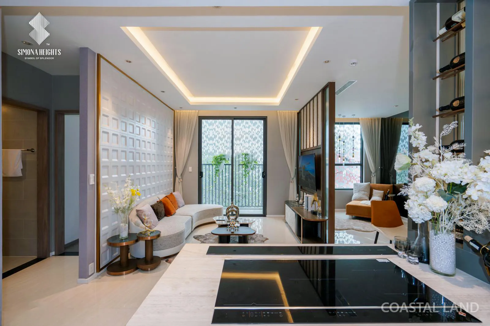 Mua nhà Tặng ô tô 200-300 triệu - Tặng full nội thất 4* 2PN 2,79 tỷ Simona Heights 6
