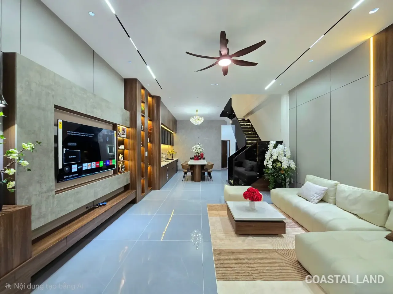 BÁN NHÀ 3 TẦNG MỚI - HIỆN ĐẠI - TAI HÒA XUÂN - ĐÀ NẴNG