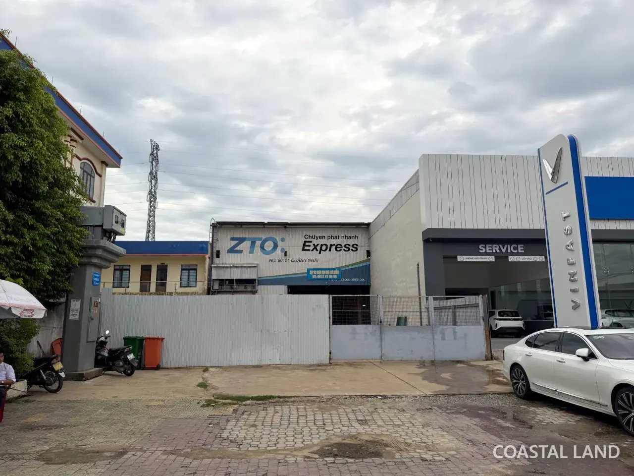 Cho thuê kho xưởng 1. 700m2 Đinh Tiên Hoàng, Cẩm Thành, Quảng Ngãi