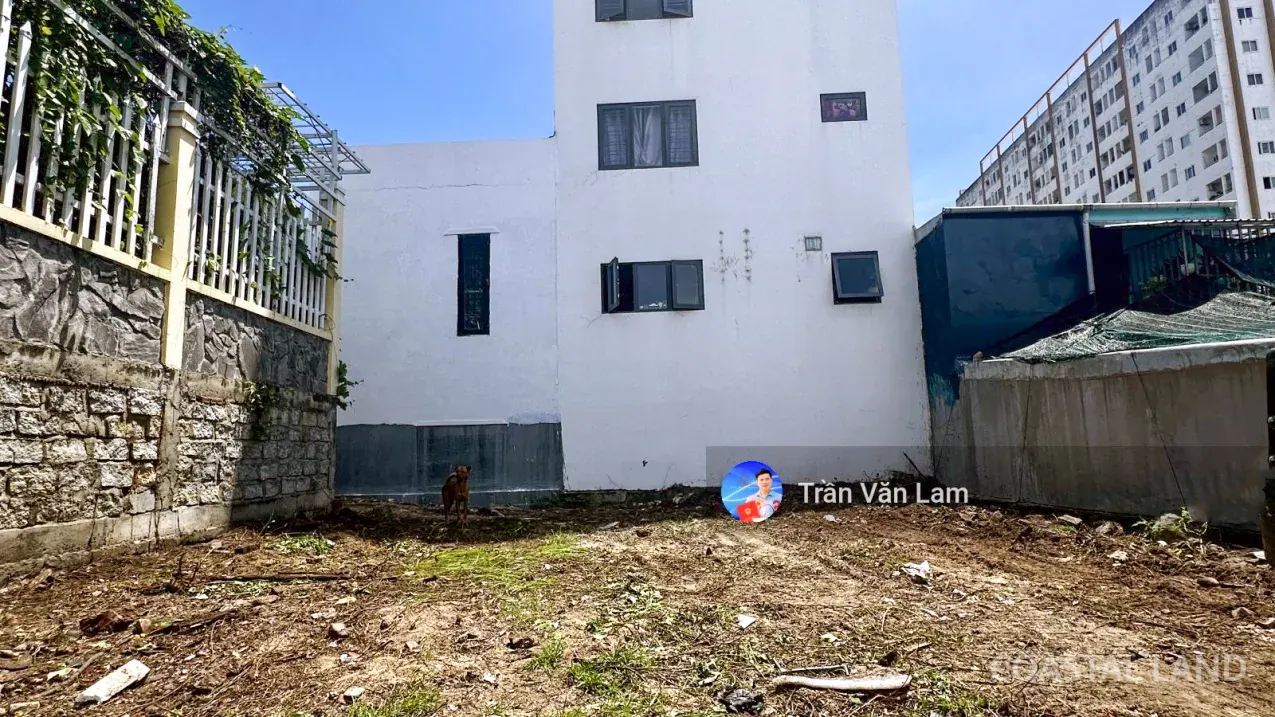 Bán lô đất đẹp hẻm ô tô Nguyễn Chích, P. Bắc Nha Trang, 100,4m2, sổ hồng riêng