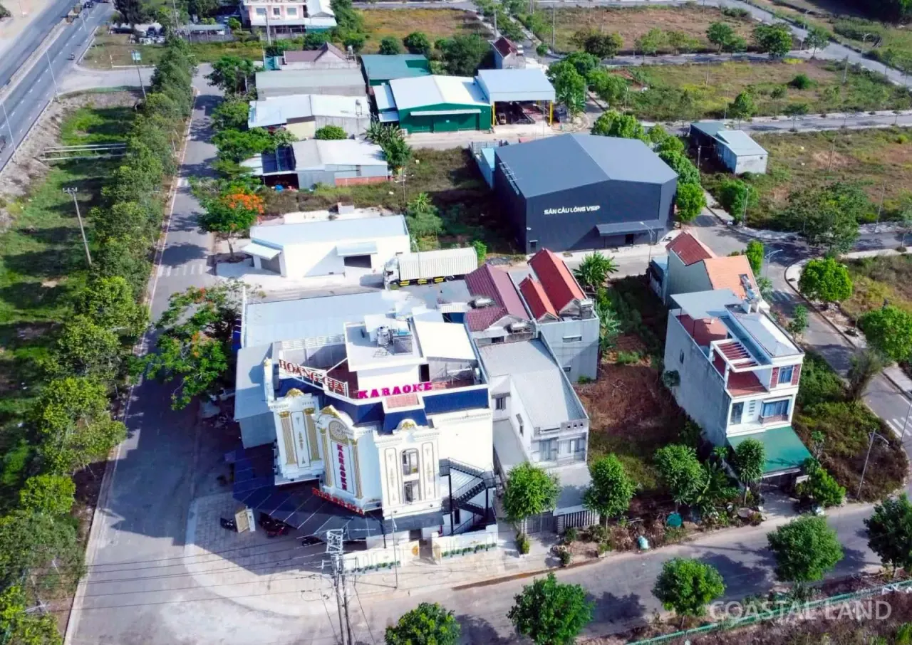 Bán đất mặt tiền 12m khu VSIP Quảng Ngãi, xã Thọ Phong, 132m2 sổ đỏ