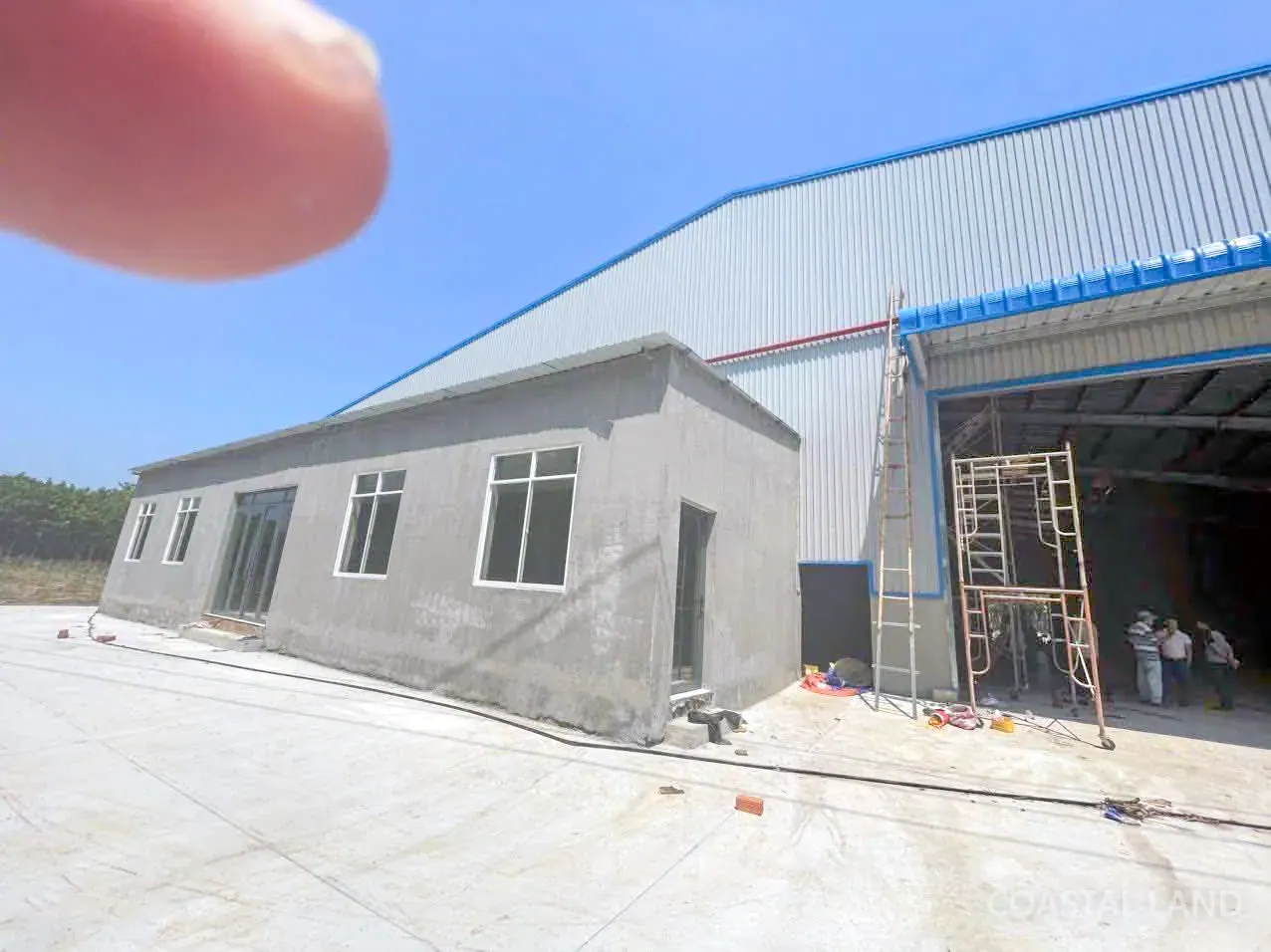 Kho Nhơn Hội 3000m2 có PCCC tự động chỉ 25k/m2