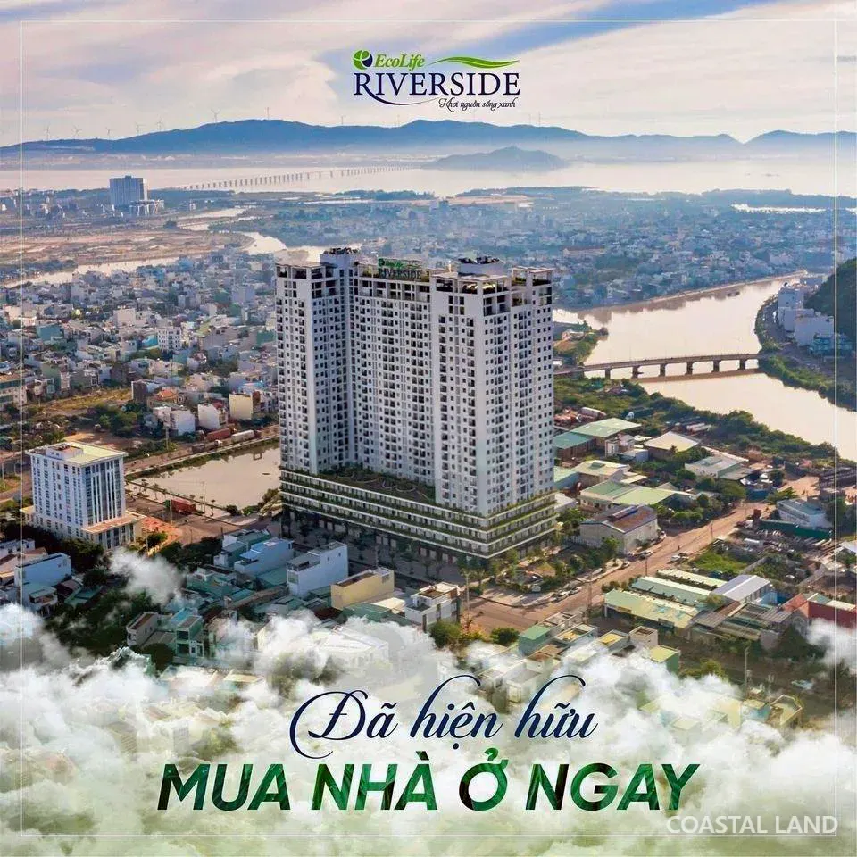 Bán căn hộ 2PN 60m2 Ecolife Quy Nhơn, Quy Nhơn Đông, Gia Lai