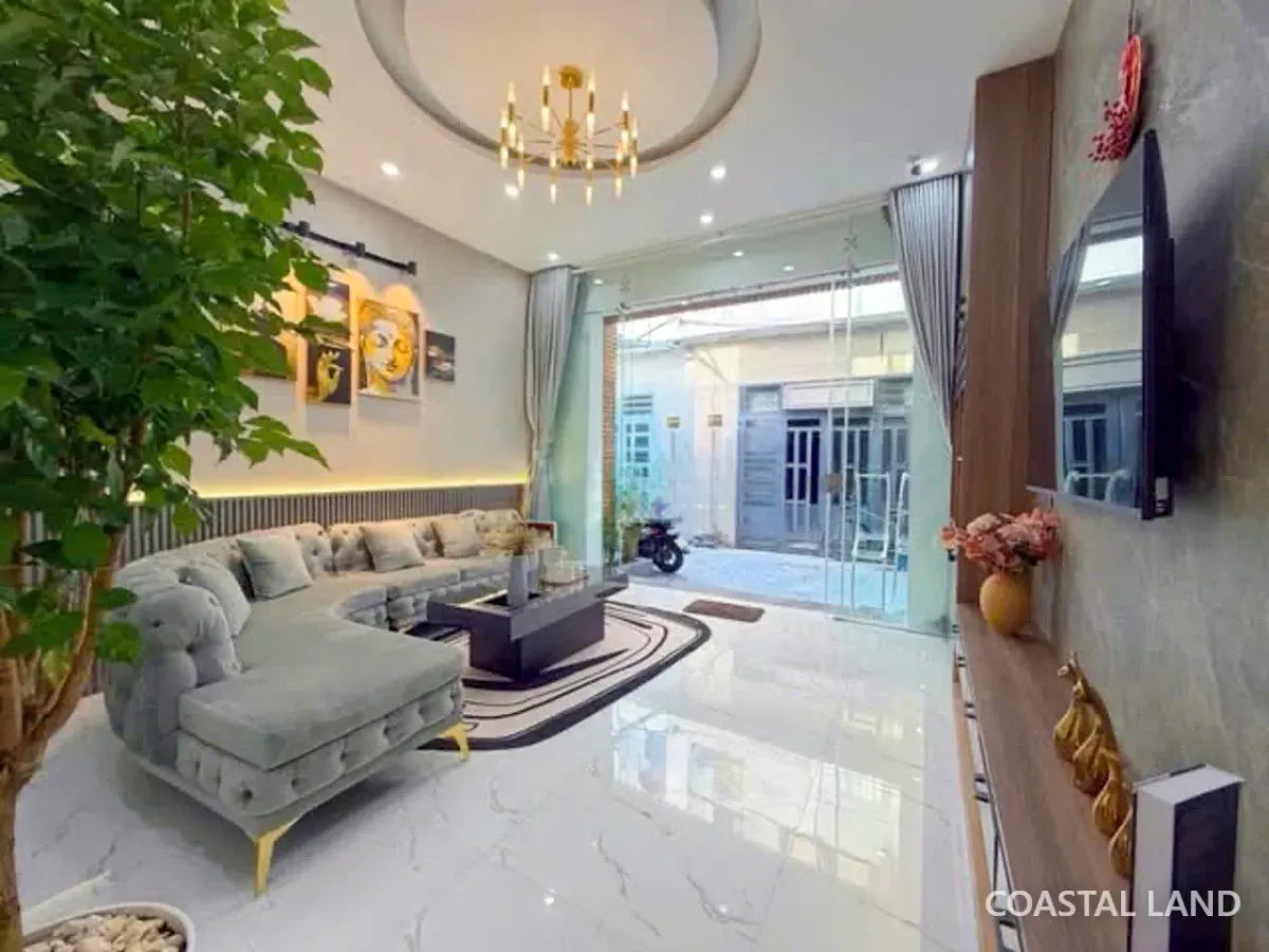 Bán nhà 3 tầng 50m2 kiệt ô tô Núi Thành, Phường Hòa Cường, Đà Nẵng