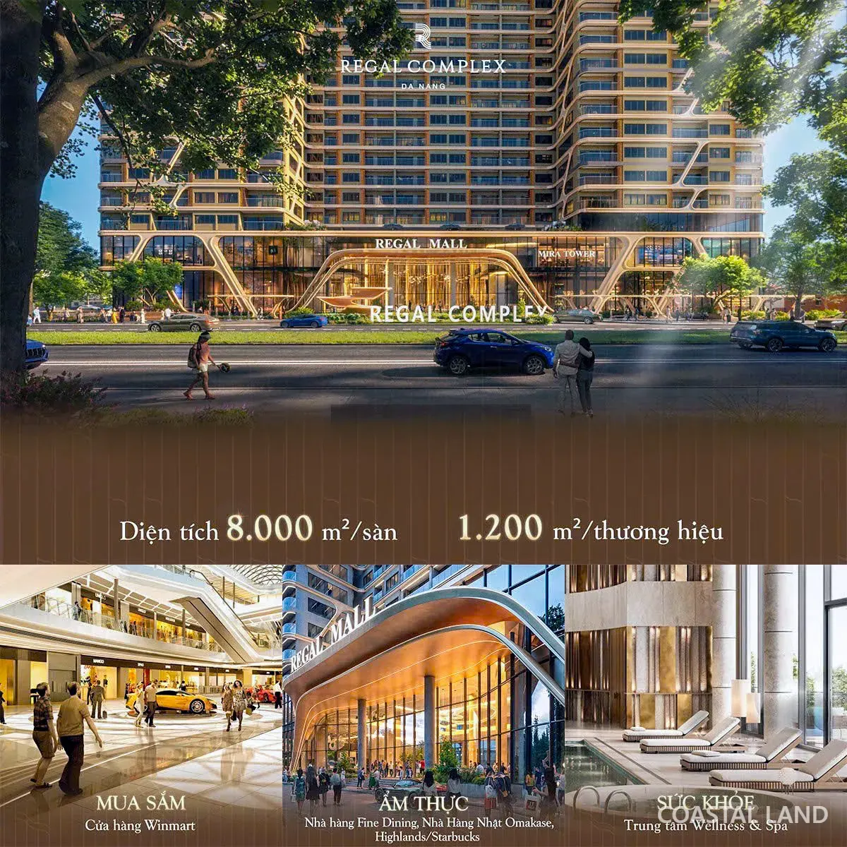 Bán căn hộ 1PN 55m2 Regal Complex đường Đào Duy Tùng, Đà Nẵng