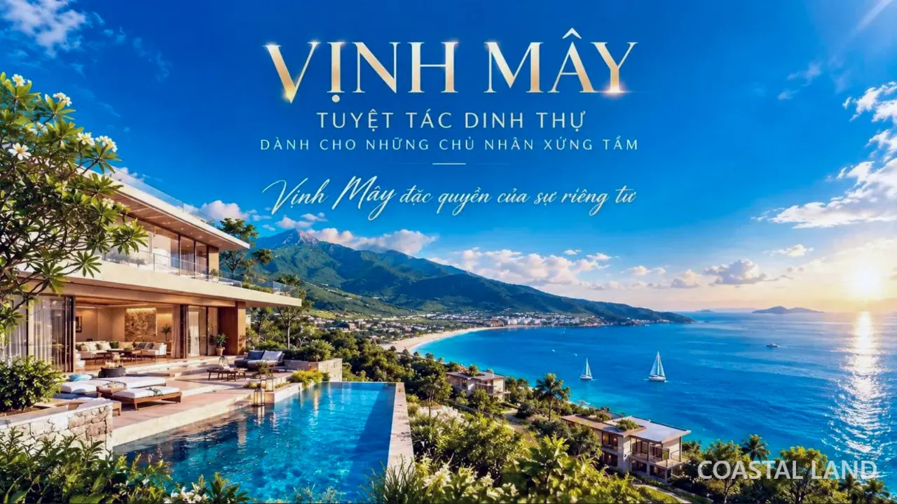Dinh thự Vịnh Mây Vinhomes Hải Vân Bay | View biển Panorama, sở hữu lâu dài | CK Voucher 39%