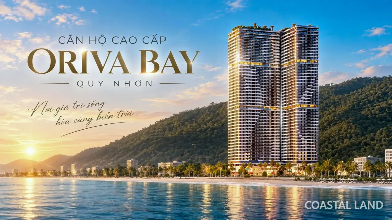 Bán căn hộ 1PN 50m2 Oriva Bay 70 Tây Sơn, Phường Quy Nhơn Nam, Gia Lai